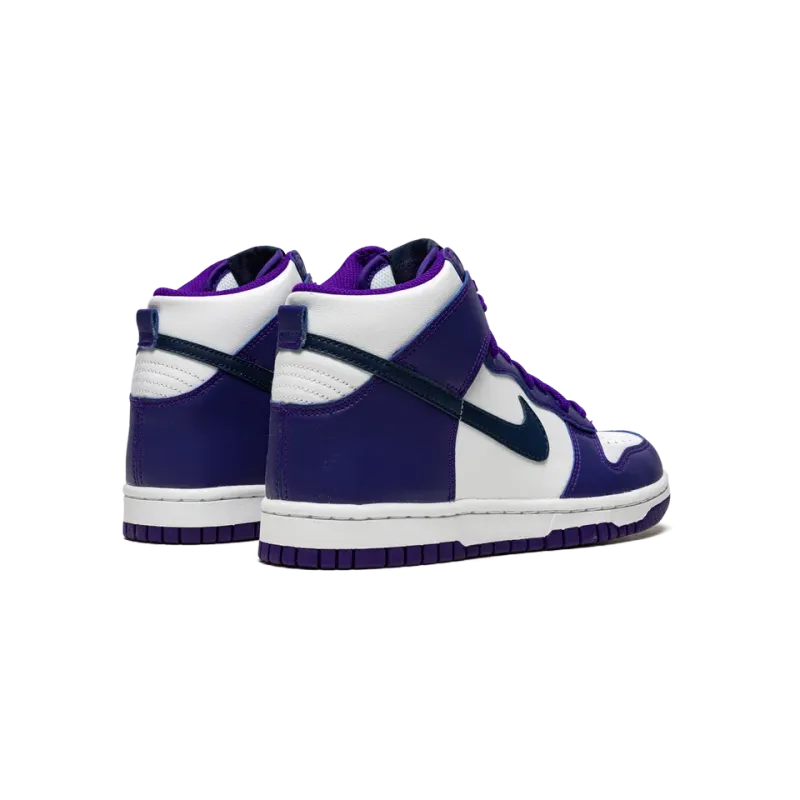 Nike Dunk High GS Electro Purple Midnght Navy Grade School
