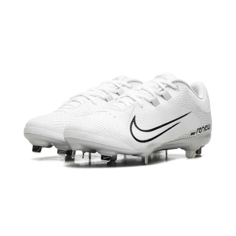 Nike Hyperdiamond 4 Pro Softball Cleats WMNS WHITE BLACK Womens