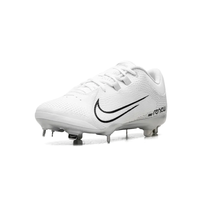 Nike Hyperdiamond 4 Pro Softball Cleats WMNS WHITE BLACK Womens