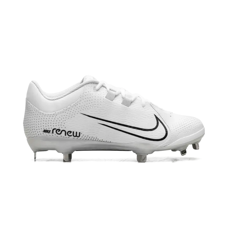 Nike Hyperdiamond 4 Pro Softball Cleats WMNS WHITE BLACK Womens