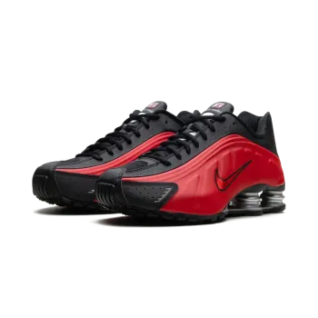 Nike Shox R4 University Red Black Mens