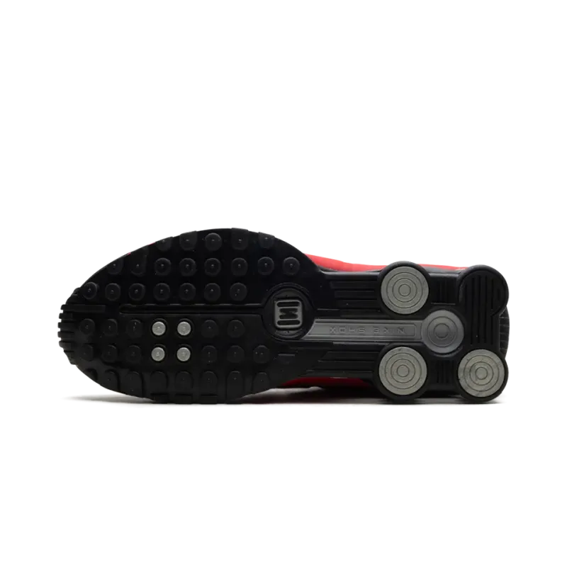 Nike Shox R4 University Red Black Mens