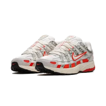 Nike P-6000 WMNS Sail Picante Red Womens