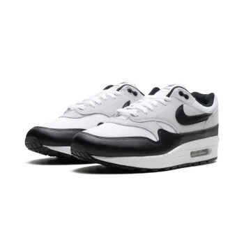 Nike Air Max 1 Essential White Pure Platinum Black Mens