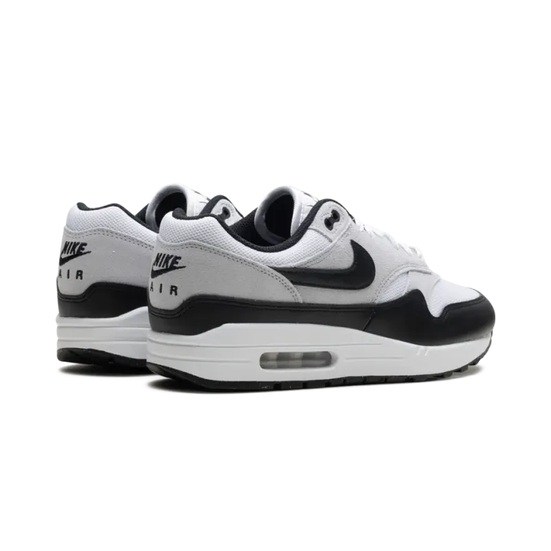 Nike Air Max 1 Essential White Pure Platinum Black Mens
