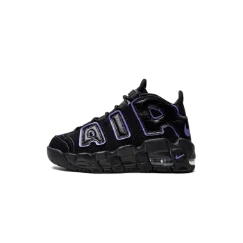 Nike Air More Uptempo (PS) Black Action Grape Pre School