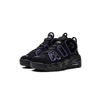 Nike Air More Uptempo (PS) Black Action Grape Pre School