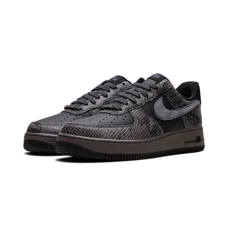 Nike Air Force 1 Low Off Noir Snakeskin Mens