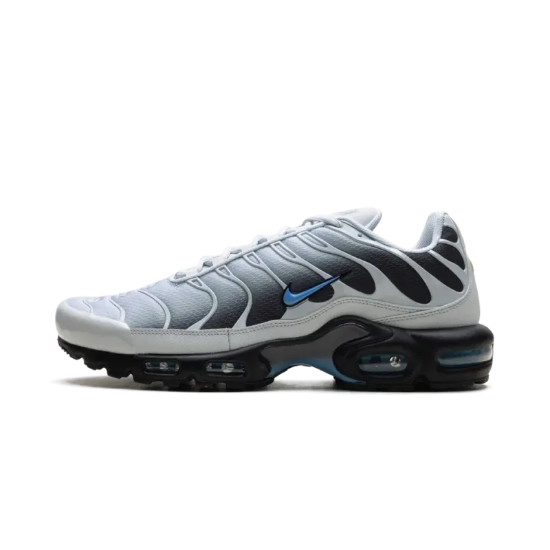 Nike Air Max Plus Grey University Blue Black Mens