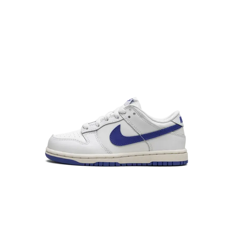 Nike Dunk Low PS Summit White Hyper Royal Pre School