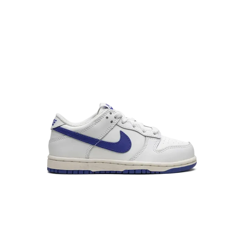 Nike Dunk Low PS Summit White Hyper Royal Pre School