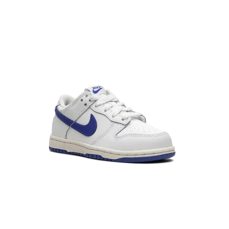 Nike Dunk Low PS Summit White Hyper Royal Pre School