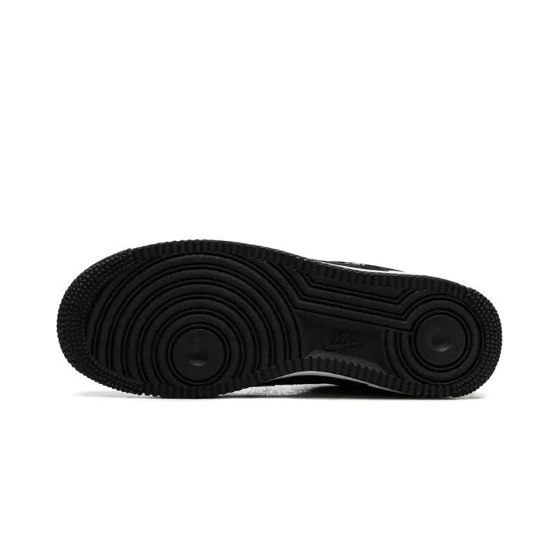 Nike Air Force 1 Low '07 LV8 Black Sail Embroidered Swoosh Mens