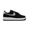 Nike Air Force 1 Low '07 LV8 Black Sail Embroidered Swoosh Mens