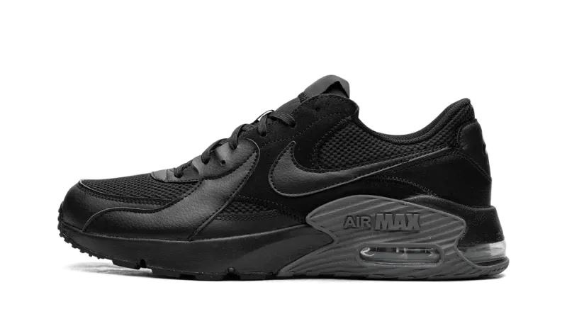 Nike Air Max Excee Black Dark Grey Mens — Modern Retro Comfort with Visible Air