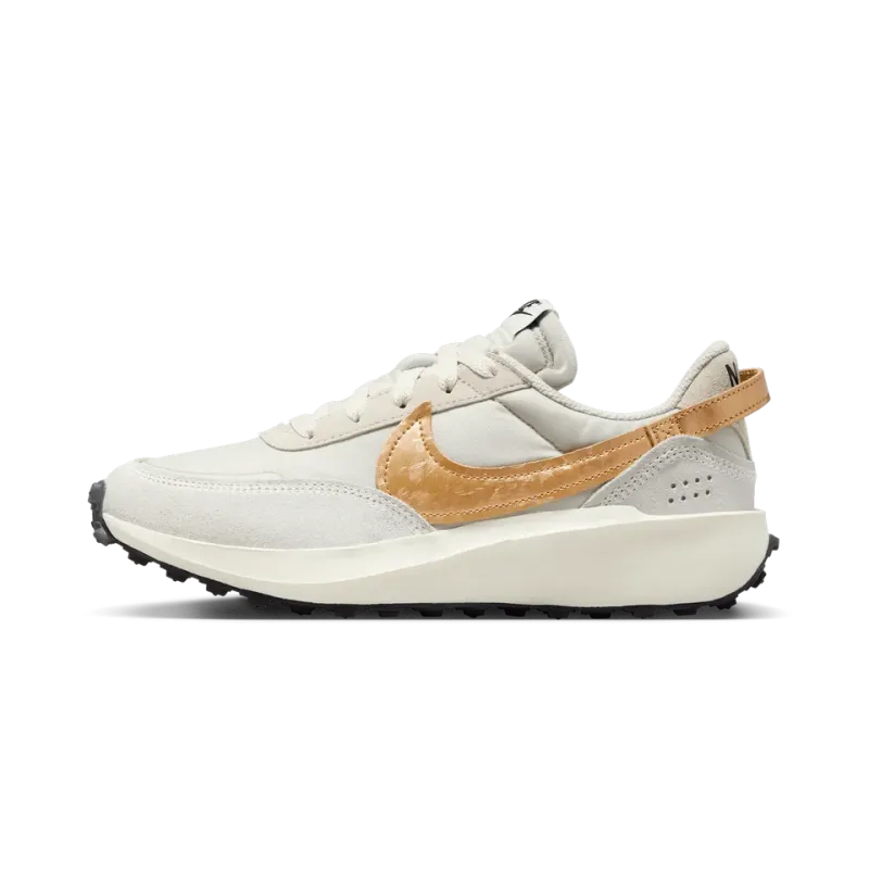 Nike Waffle Debut WMNS Light Orewood Brown Metallic Gold Womens