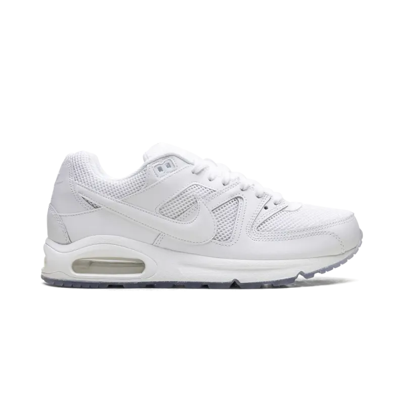 Nike Air Max Command Triple White Mens