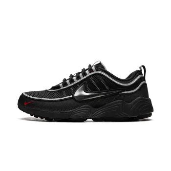 Nike Air Zoom Spiridon Black / Metallic Silver Mens