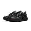Nike Air Zoom Spiridon Black / Metallic Silver Mens