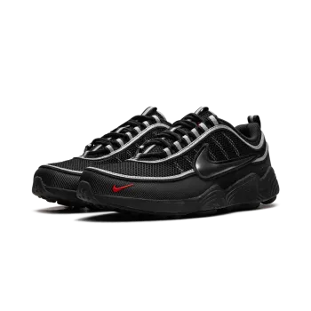 Nike Air Zoom Spiridon Black / Metallic Silver Mens