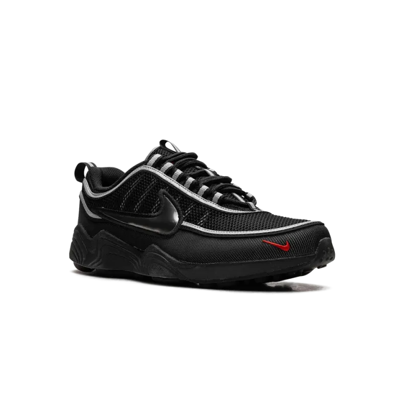 Nike Air Zoom Spiridon Black / Metallic Silver Mens