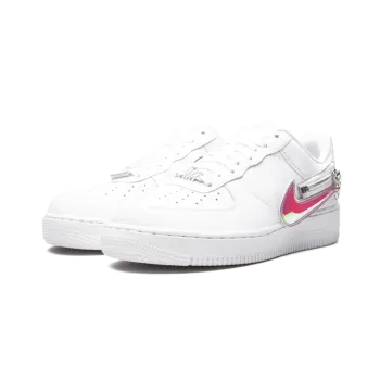 Nike Air Force 1 '07 PRM Zip Swoosh White Mens