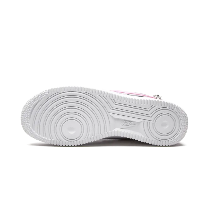 Nike Air Force 1 '07 PRM Zip Swoosh White Mens