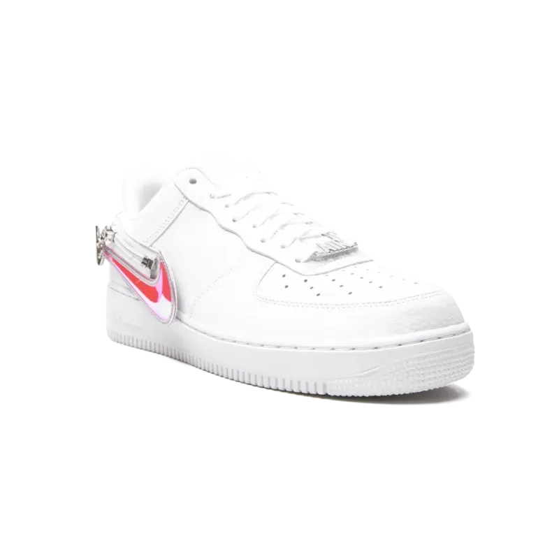 Nike Air Force 1 '07 PRM Zip Swoosh White Mens