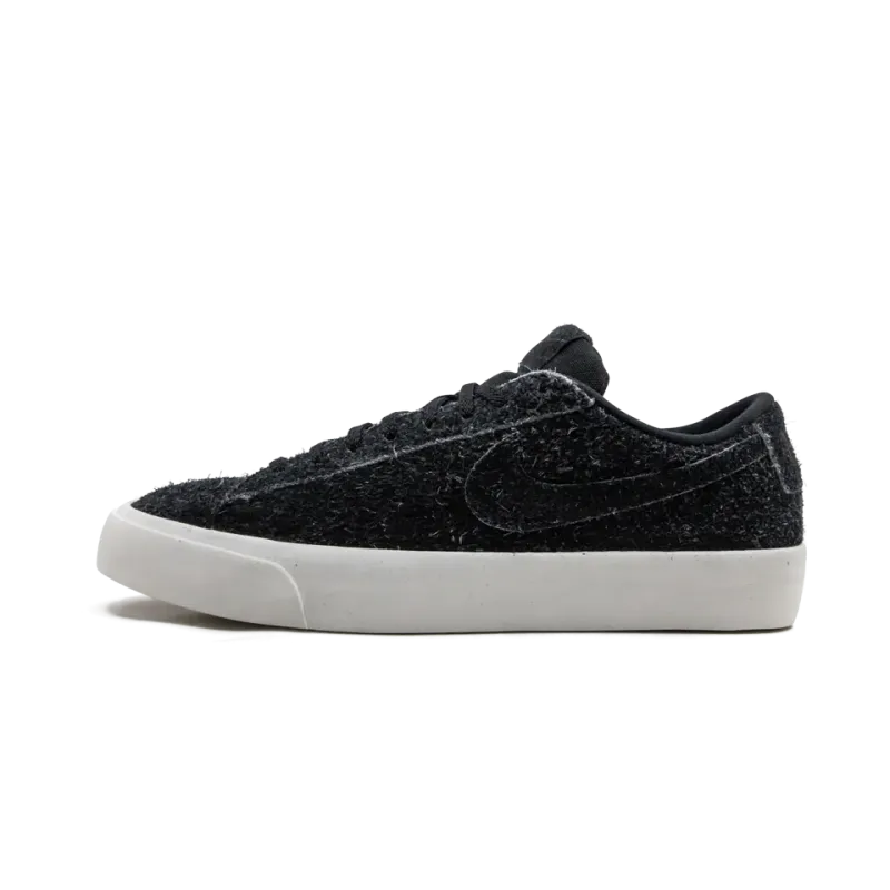 Nike Blazer Studio Low Black Suede Mens