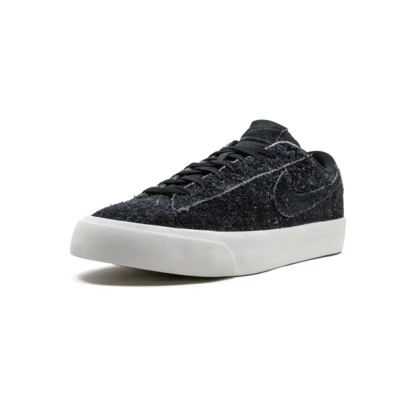 Nike Blazer Studio Low Black Suede Mens