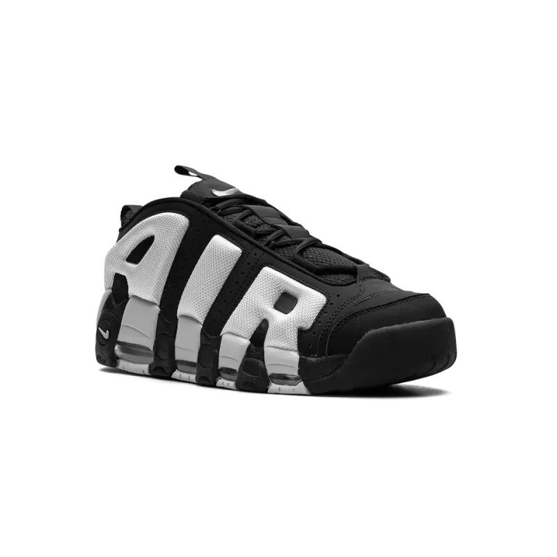 Nike Air More Uptempo Low Black Photon Dust Mens