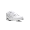 Nike Air Max 90 GS White Metallic Silver Grade School