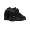 Nike Air Force 1 Mid Supreme - Mini Box Logo Black Mens