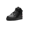 Nike Air Force 1 Mid Supreme - Mini Box Logo Black Mens