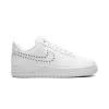 Nike AIR FORCE 1 LO WMNS White / Metallic Silver Womens