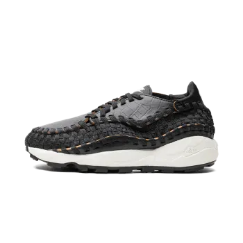 Nike Air Footscape Woven Premium Black Croc Mens