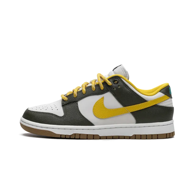 Nike Dunk Low Cargo Khaki / Vivid Sulfur Mens