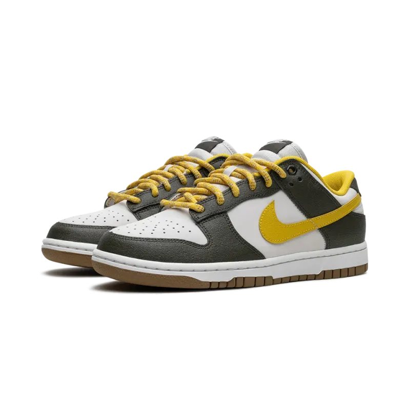 Nike Dunk Low Cargo Khaki / Vivid Sulfur Mens