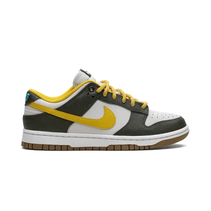 Nike Dunk Low Cargo Khaki / Vivid Sulfur Mens