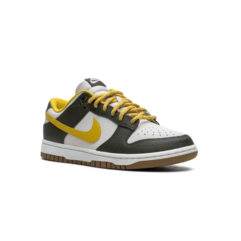 Nike Dunk Low Cargo Khaki / Vivid Sulfur Mens