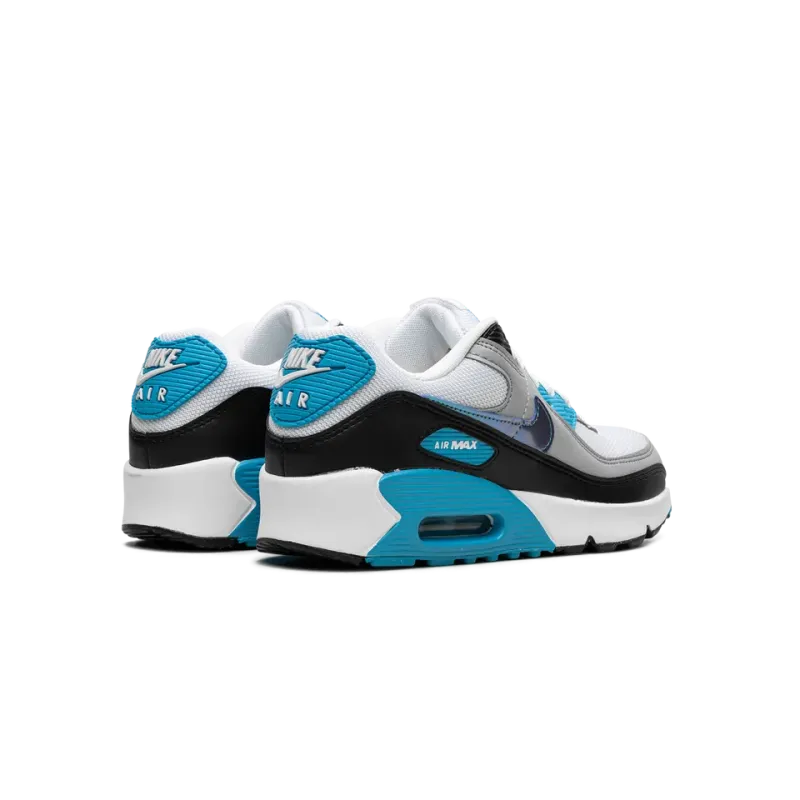 Nike Air Max 90 GS Blue Lightning Metallic Grade School