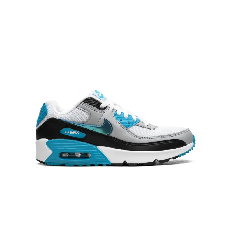 Nike Air Max 90 GS Blue Lightning Metallic Grade School