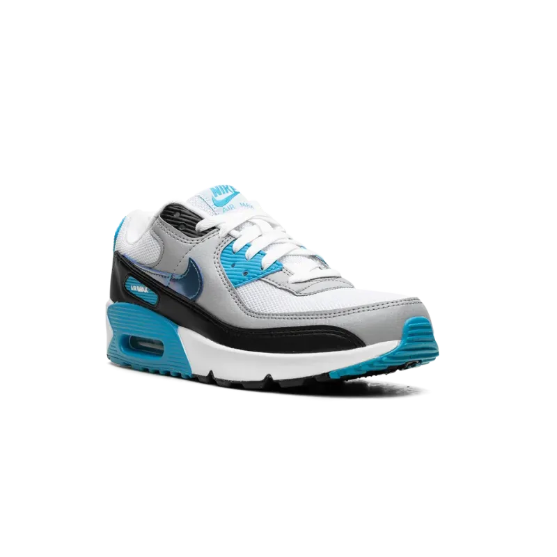 Nike Air Max 90 GS Blue Lightning Metallic Grade School