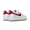 Nike AIR FORCE 1 LO '07 WMNS Satin White Varsity Red Womens