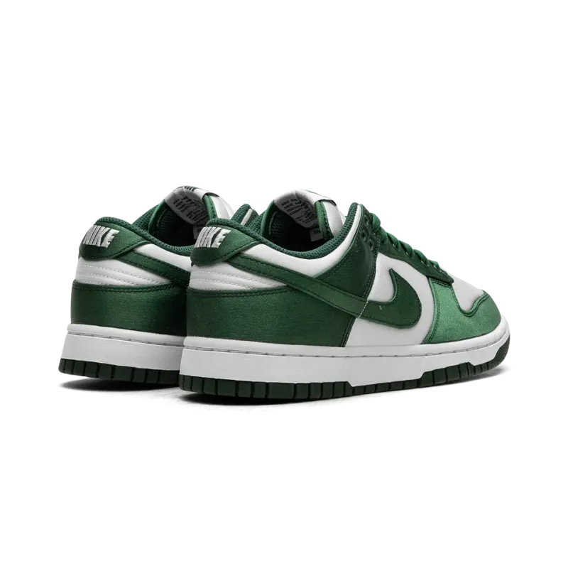 Nike DUNK LOW WMNS Green Satin Womens