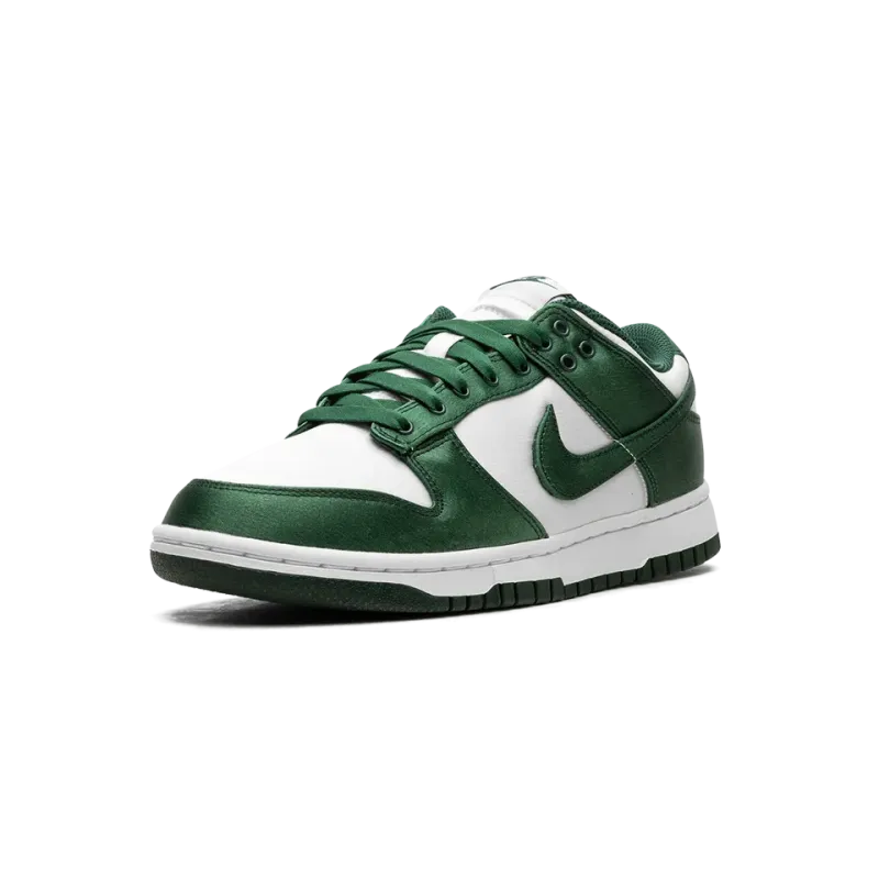 Nike DUNK LOW WMNS Green Satin Womens