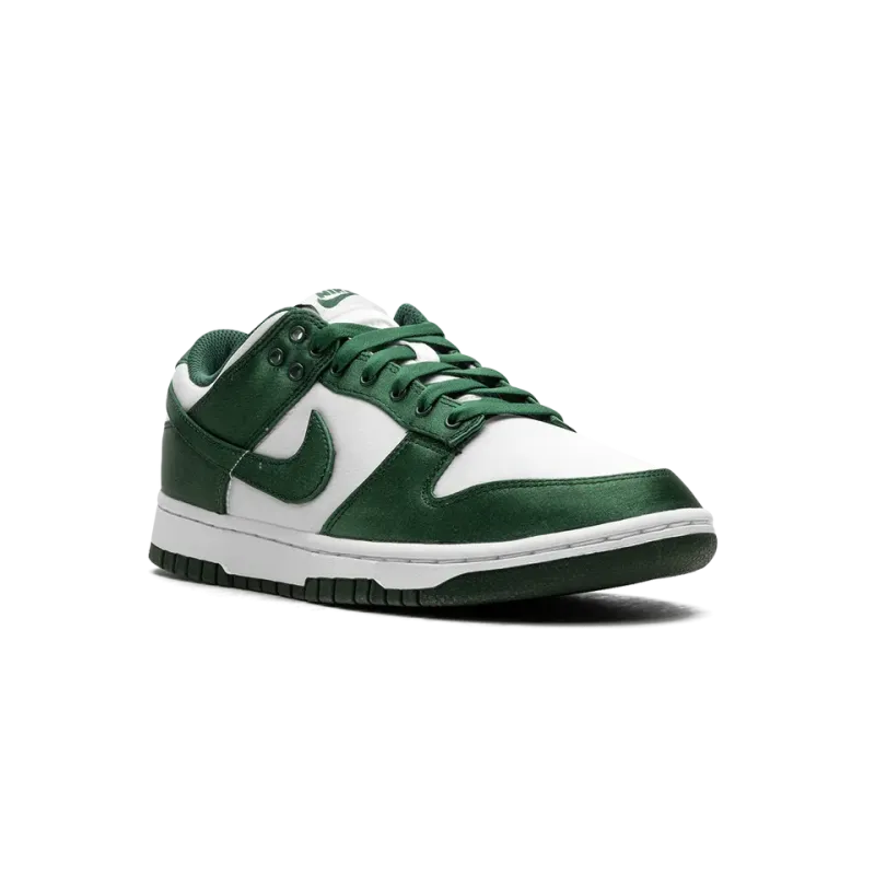 Nike DUNK LOW WMNS Green Satin Womens