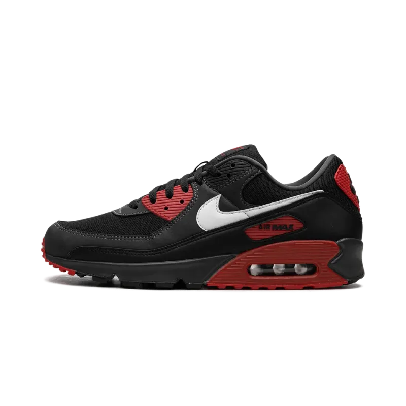 Nike Air Max 90 Black / Red Mens