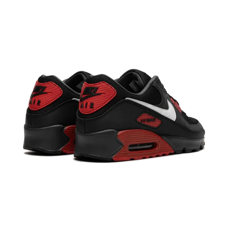 Nike Air Max 90 Black / Red Mens