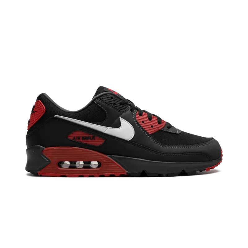 Nike Air Max 90 Black / Red Mens